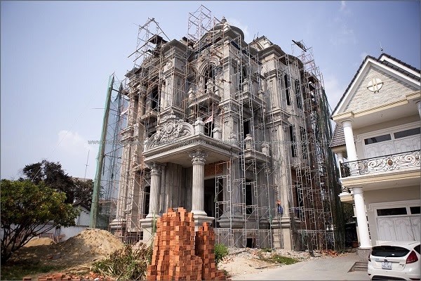 Phần thô của ngôi nhà